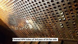 Cleaned APH tubes of 3rd pass of SA fan side (1)